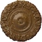 Ekena Millwork Marseille Ceiling Medallion (Fits Canopies up to 7 3/8"), 21"OD x 2"P, Smokey Topaz Crackle CM21MASTC - alternate 1
